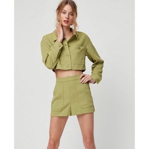 Wilfred Aritzia Ourson Jacket & Boissier Short Set